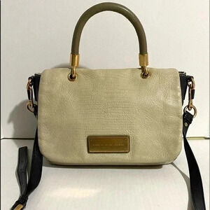 Marc By Marc Jacob’s pebbled leather satchel bag